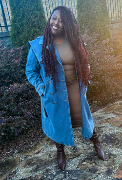 Denim Trench Coat