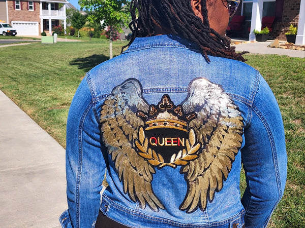Golden Queen Denim Jacket